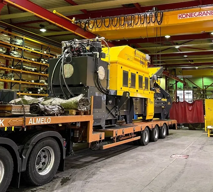 Smurfit kappa vervangt machine in Glasgow!